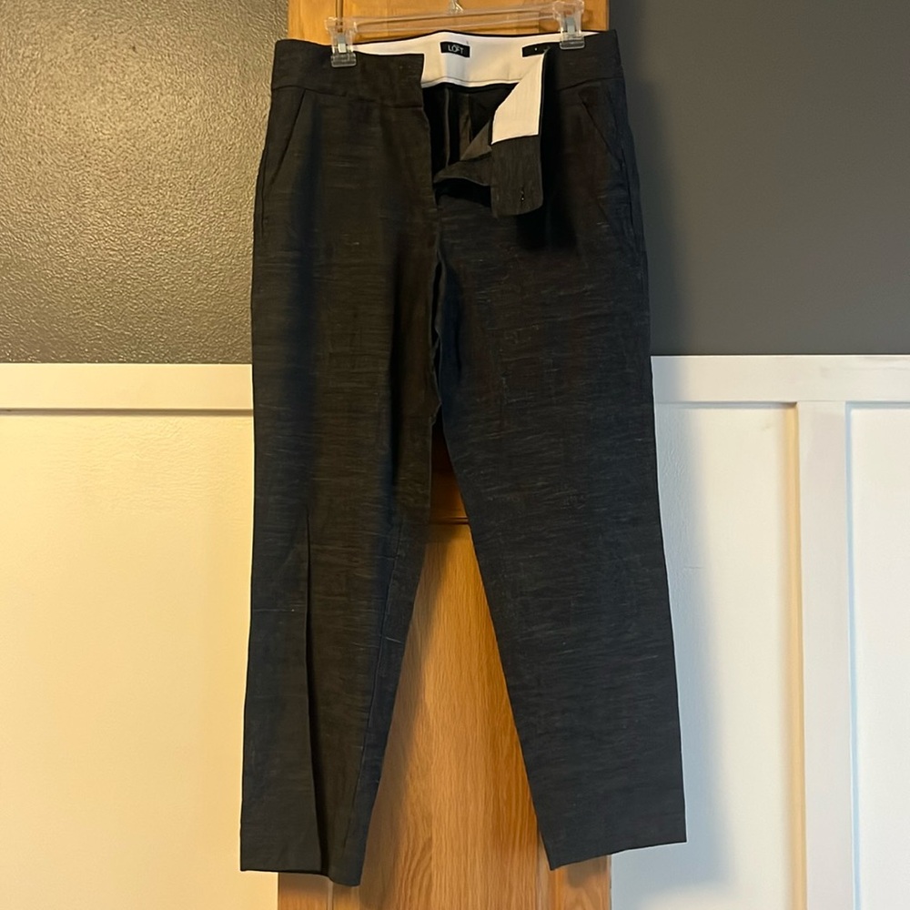 LOFT trouser ankle pant size 8